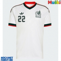 Meksiko Hirving Lozano #22 Gostujuci Dres SP 2026 Kratak Rukav